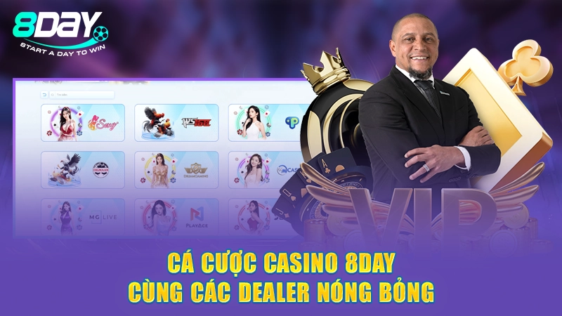 Trang Chủ 8 Cá cược casino 8Day cùng các dealer nóng bỏng