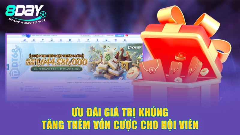 Trang Chủ 4 Ưu đãi giá trị khủng tăng thêm vốn cược cho hội viên